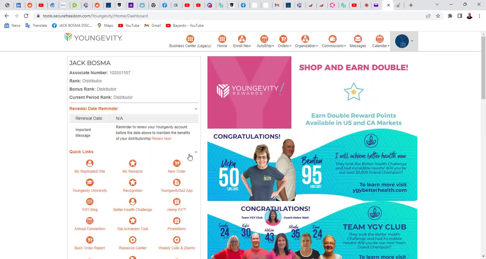 Youngevity International Distributor Training: 24 October 2022