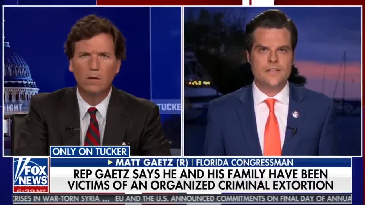 Congressman Matt Gaetz Slams False Allegations of Misconduct, Exposes Extortion Plot