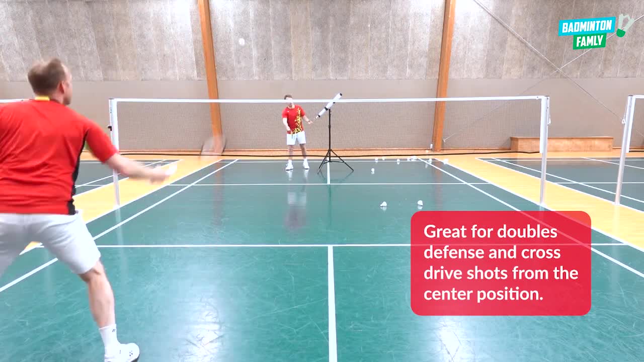 Inside-out forehand deception in badminton