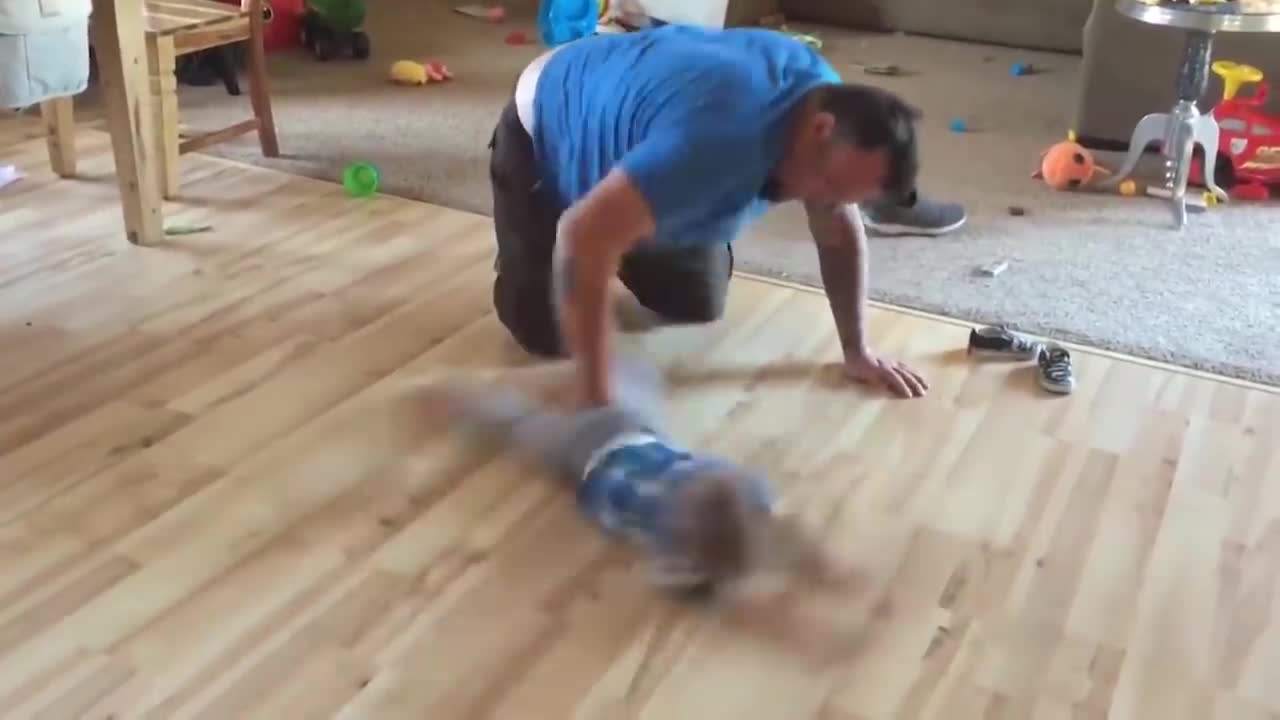 FUNNIEST DADY AND BABY