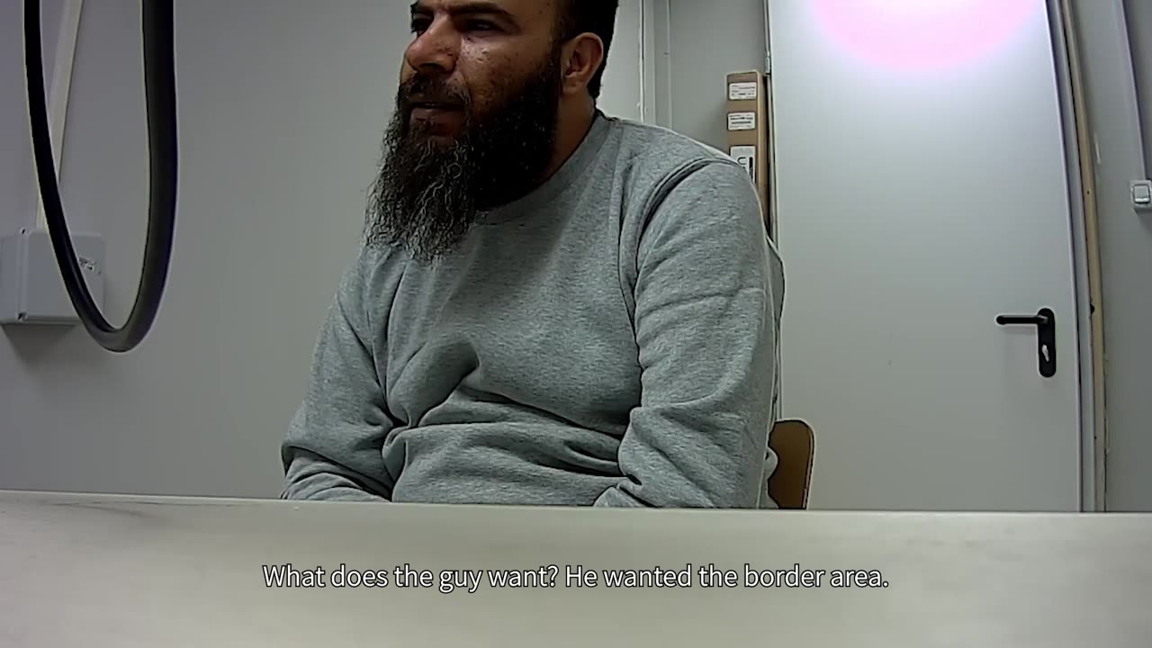 Attached is the footage from the interrogation of an Iranian terror network