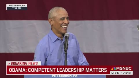 Obama to the public: Do you think Donald Trump changed diapers? This is very provocative 🙄😕