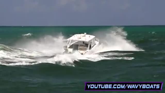 Girl OVERBOARD at haul over Inlet