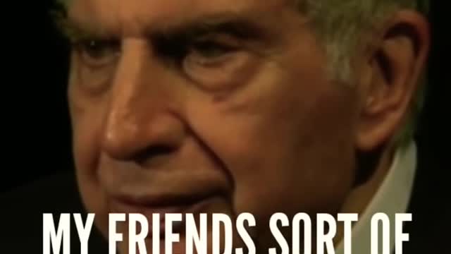 "None of my friends supported me"- Ratan Tata speech