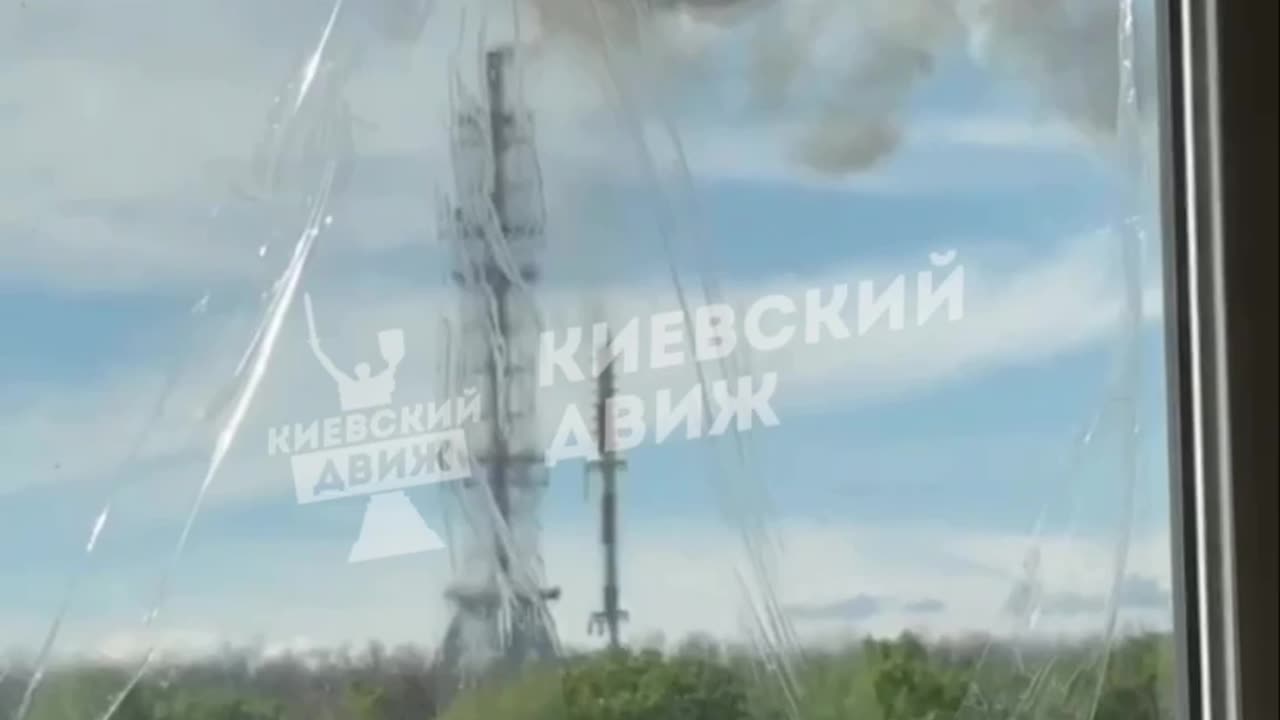 TV Tower Targeted By Russia 🇷🇺