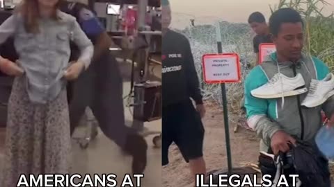 Treatment Of Americans vs Illegal Aliens