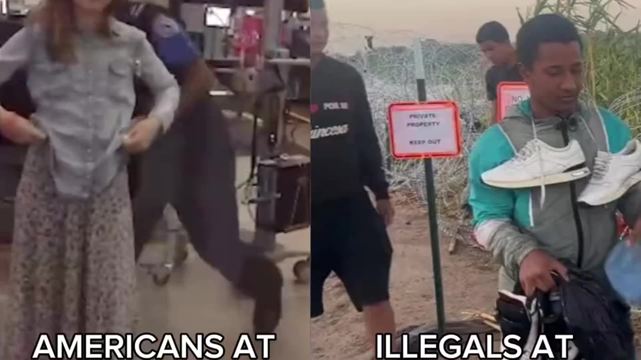 Treatment Of Americans vs Illegal Aliens