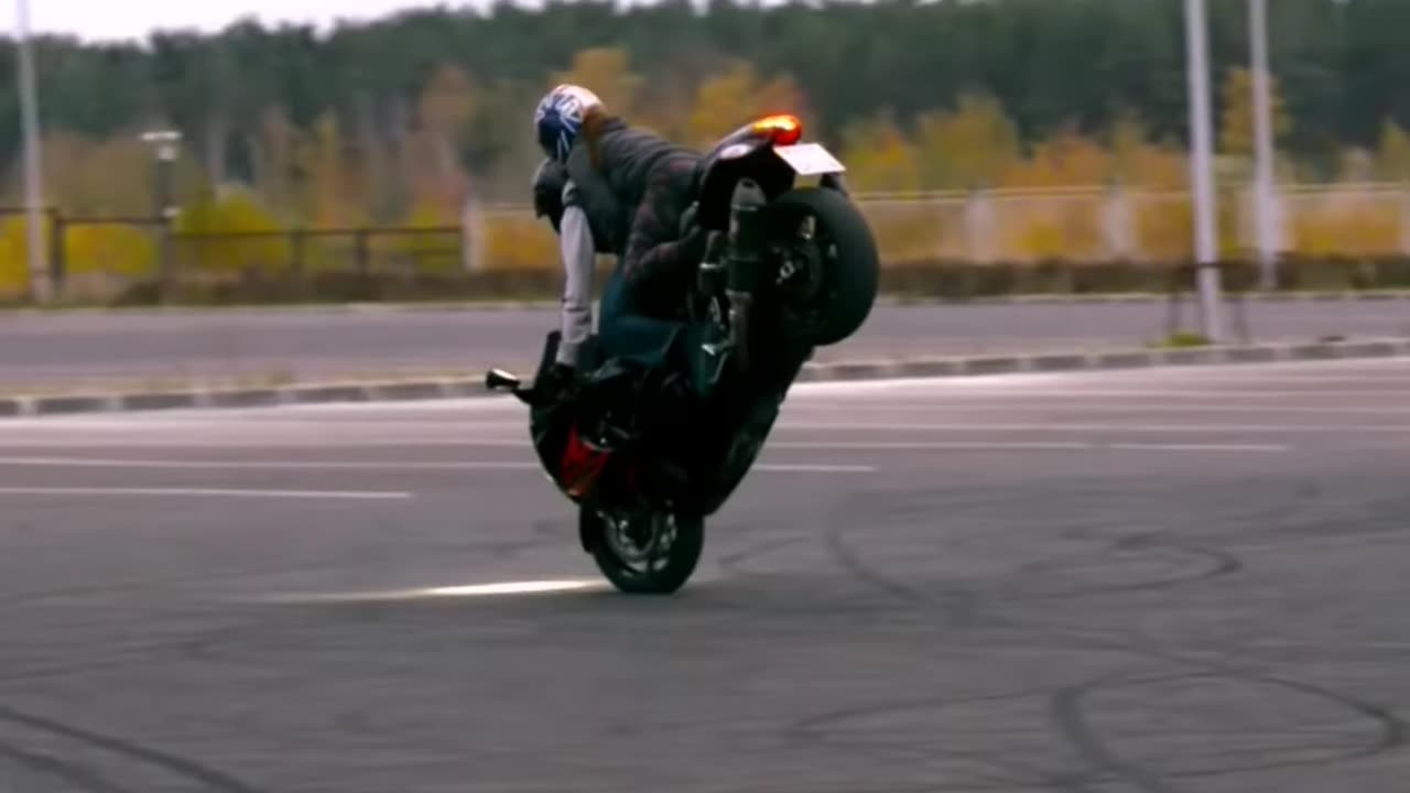 Hayabusa stoppie