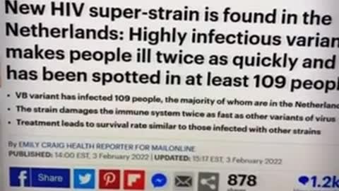 HIV super strain!!!