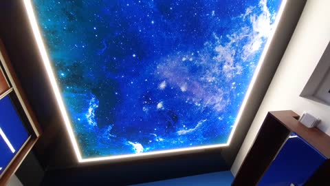 Sufit napinany Galaktyka