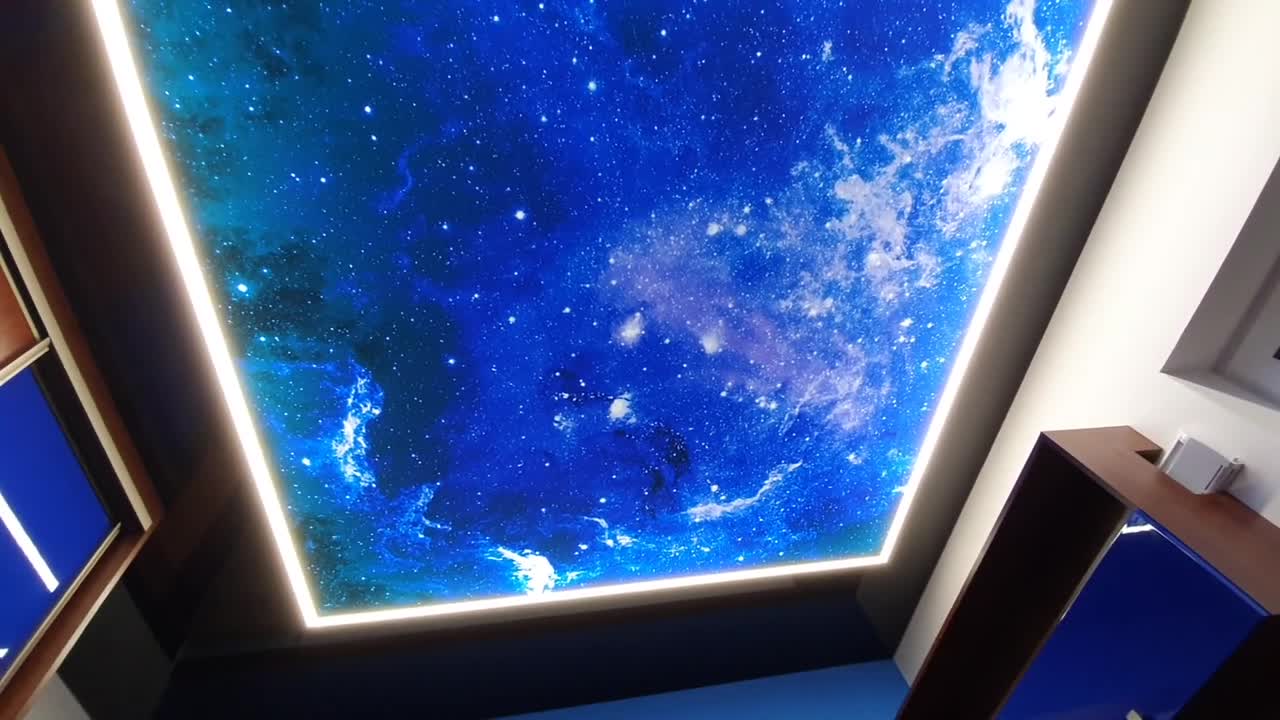 Sufit napinany Galaktyka