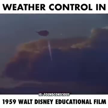 1959 walt Disney educational film about weather control .