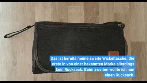 Wickeltasche Rucksack - Dikaslon Großer Wickelrucksack mit Multifunktions-Babytaschen (Armeegrün)