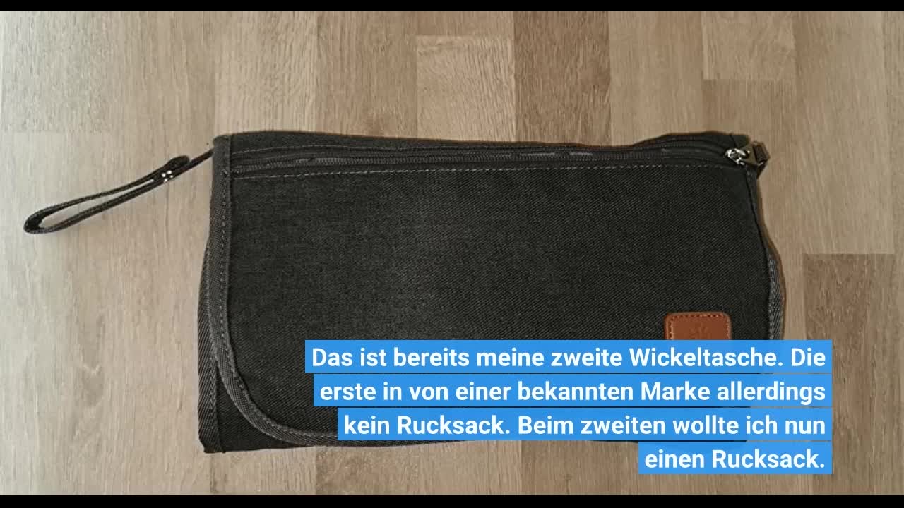 Wickeltasche Rucksack - Dikaslon Großer Wickelrucksack mit Multifunktions-Babytaschen (Armeegrün)