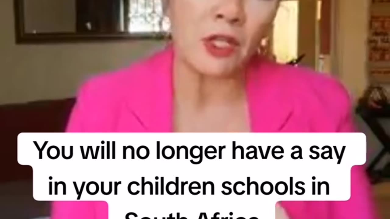 The terrible new bill act, regarding school children in South Africa
