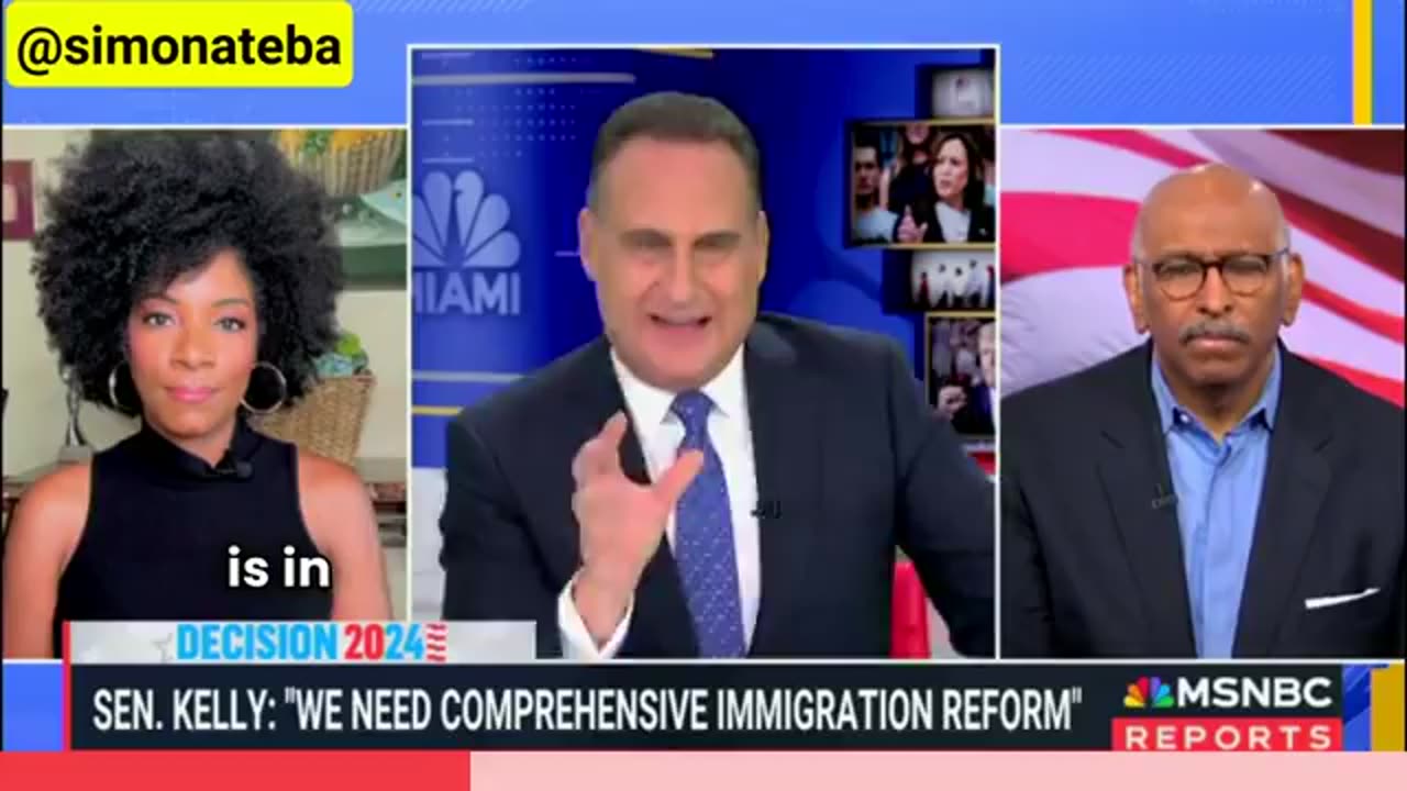 The left advice Harris to blame Trump for failure at the border.