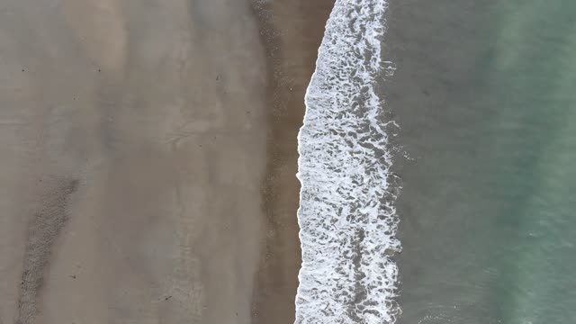 beach see coast line