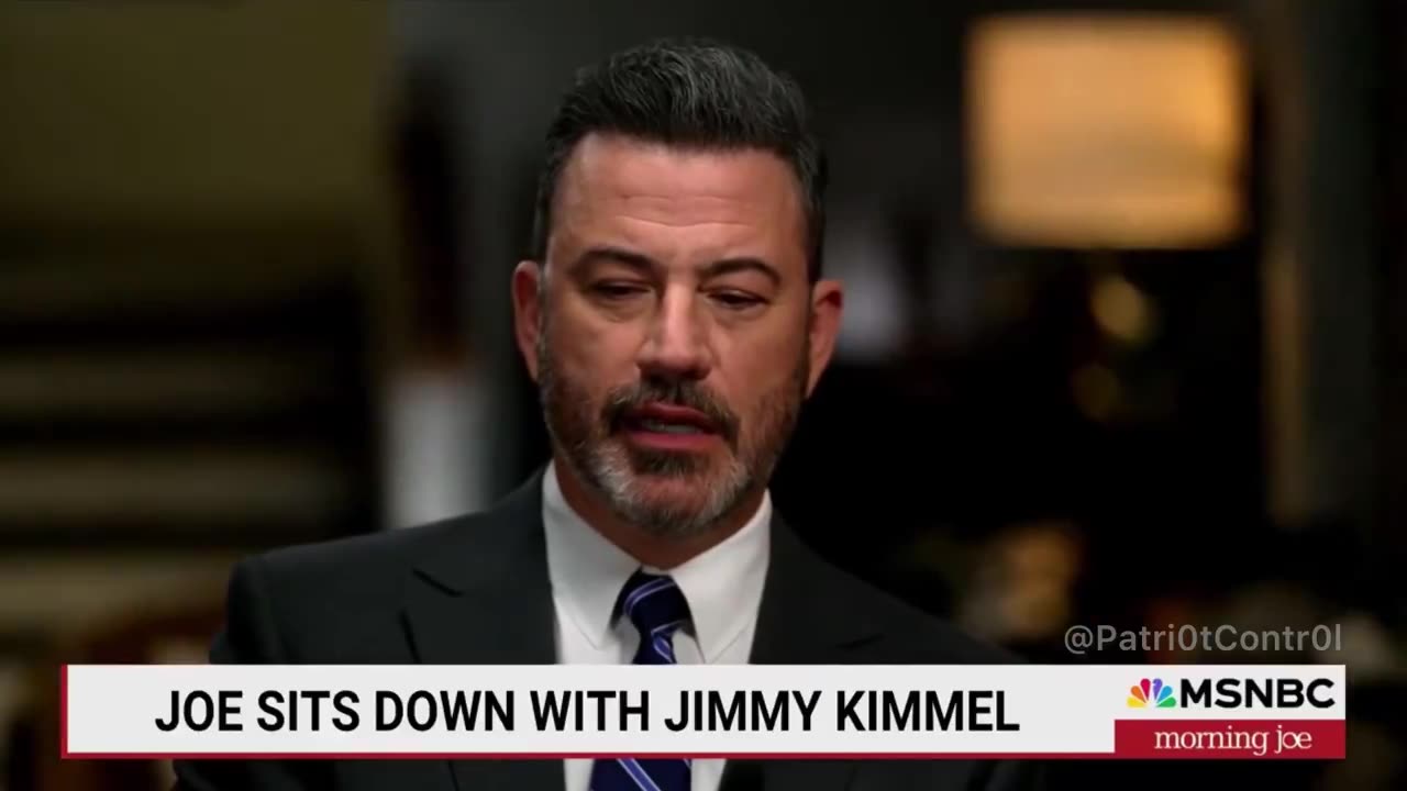 Jimmy Kimmel is concerned Trump might come after him once he’s elected