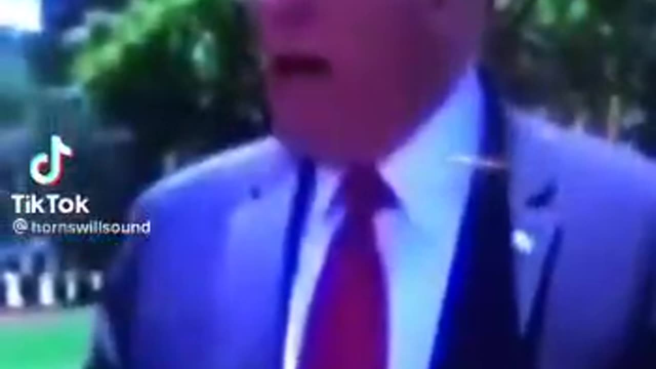 Trump Biden mask shot dead doesn't know he's alive