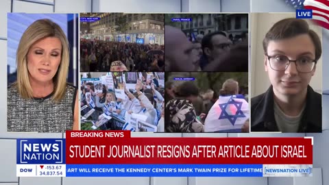 Student journalist resigns after covering student reaction to Israel-Hamas war | NewsNation Live