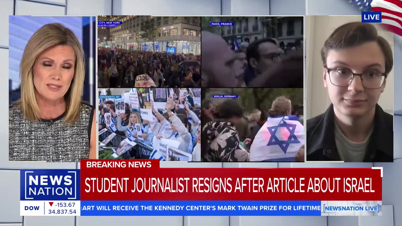 Student journalist resigns after covering student reaction to Israel-Hamas war | NewsNation Live