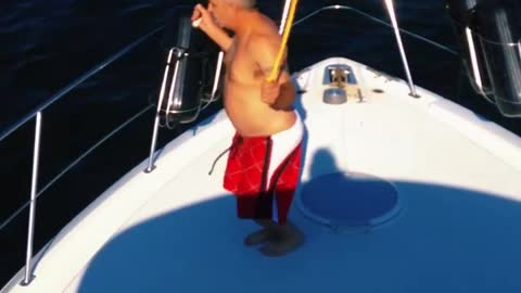 Jump Jump on a yacht!