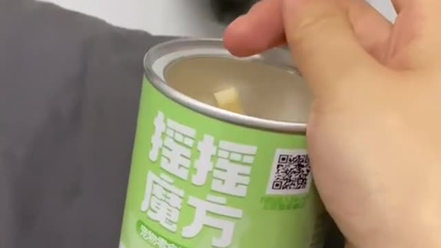 61_4918_火鸡喵喵叫_当你拿出食物后你的猫#眼睛瞪得像铜铃