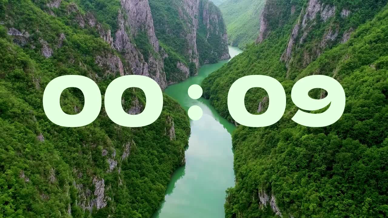 Countdown — Nature Theme