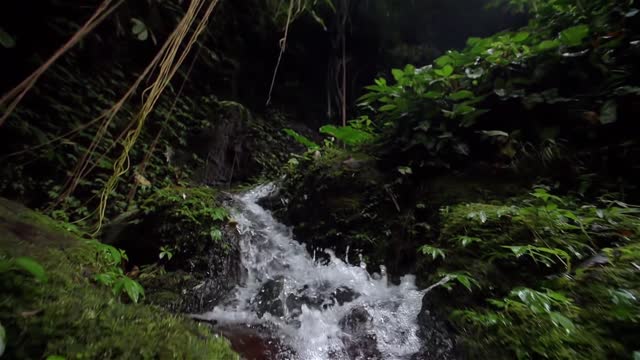 Panoramic view of Waterfall