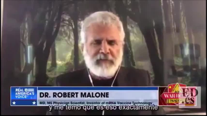 Dr. Robert Malone. Virólogo, inmunólogo y biólogo molecular. Inventor “vacunas” ARNm