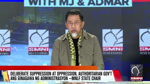 Deliberate suppression at oppression, authoritarian government, ginagawa ng administrasyon