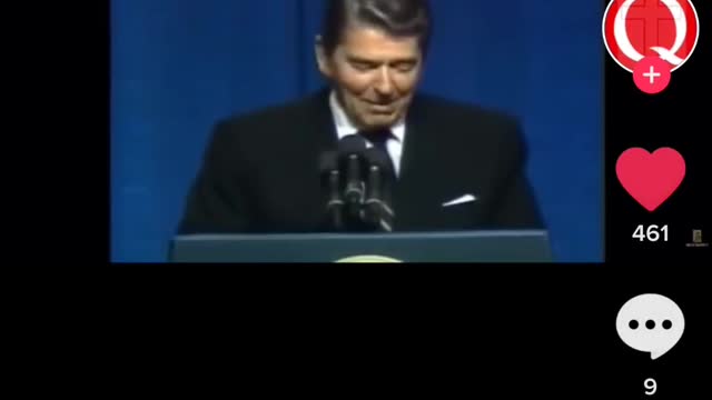 40th president Reagan