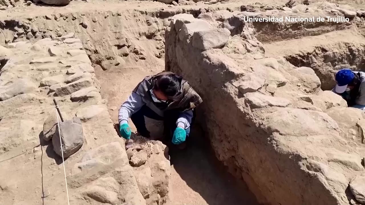 Human remains around 3,800 years old found in northern Peru