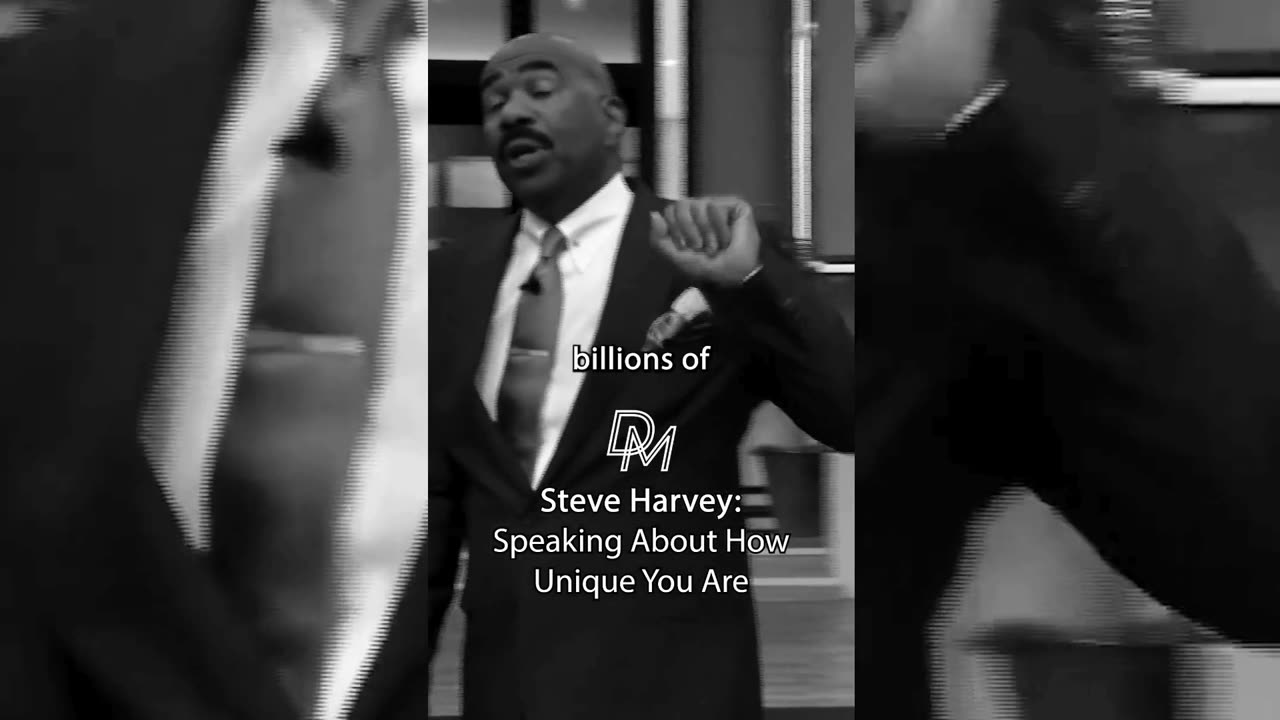 God Made Us So Unique #steveharvey #godmotivation #dailymotivation #motivation #motivationalspeech