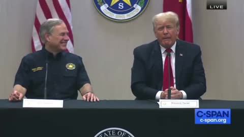 17 minutes with our President at the Southern Border