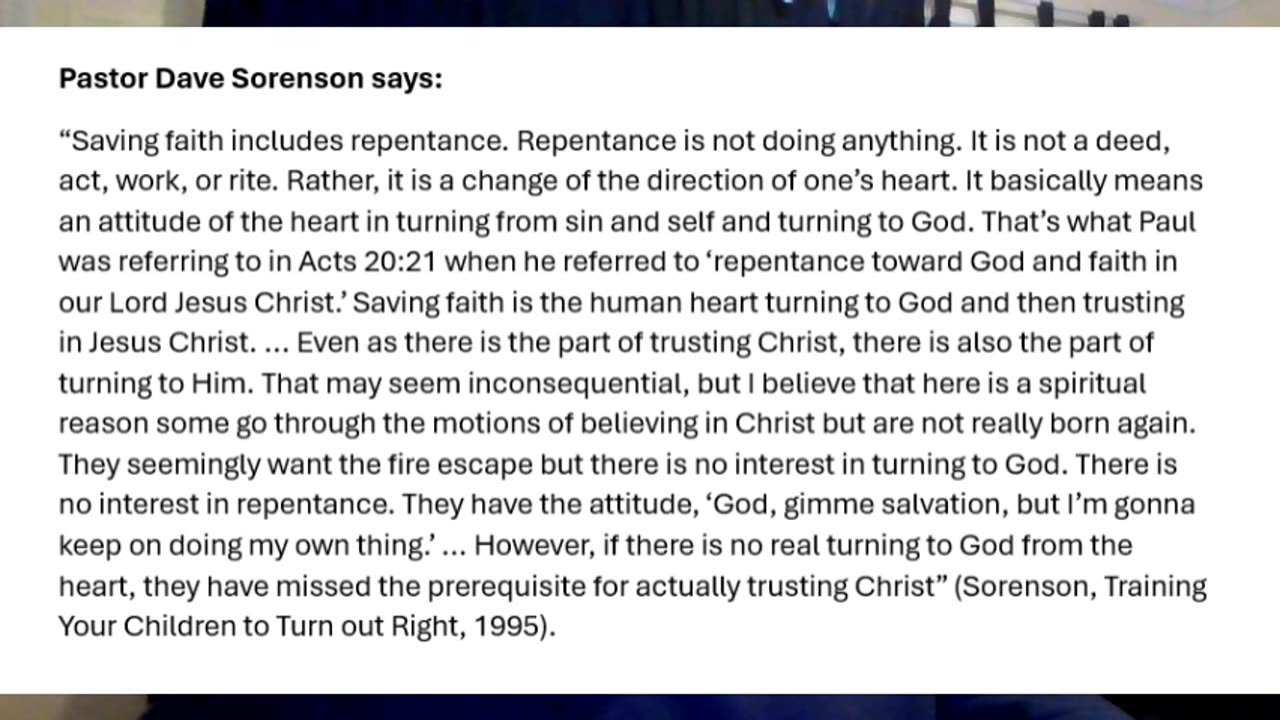 Charles Spurgeon: God-given Repentance Makes Men Grieve...