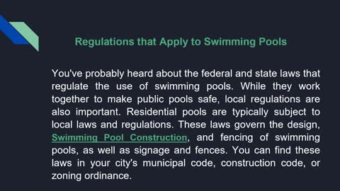 What to Look for in a Swimming Pool Inspection