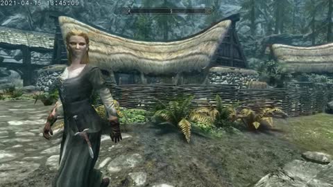 The Elder Scrolls 5 Skyrim Female Orc Karen D'Orc Part 5