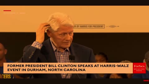 Bill Clinton Makes Soft Disclosure In Durham