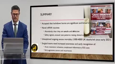 Dr. James Royle presentation of the medical facts re Covid-19 injection harms