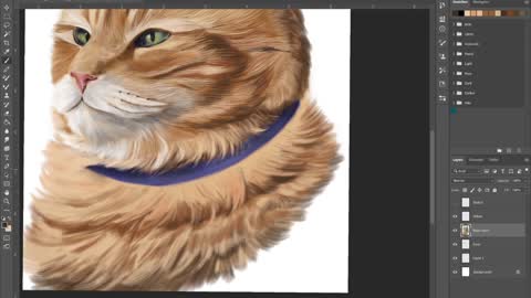 Garfield Art Timelapse