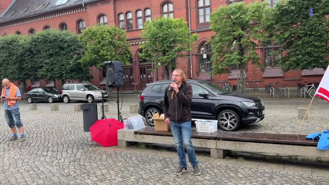 Greifswald - Andreas eröffnet die Versammlung 25-07-2022