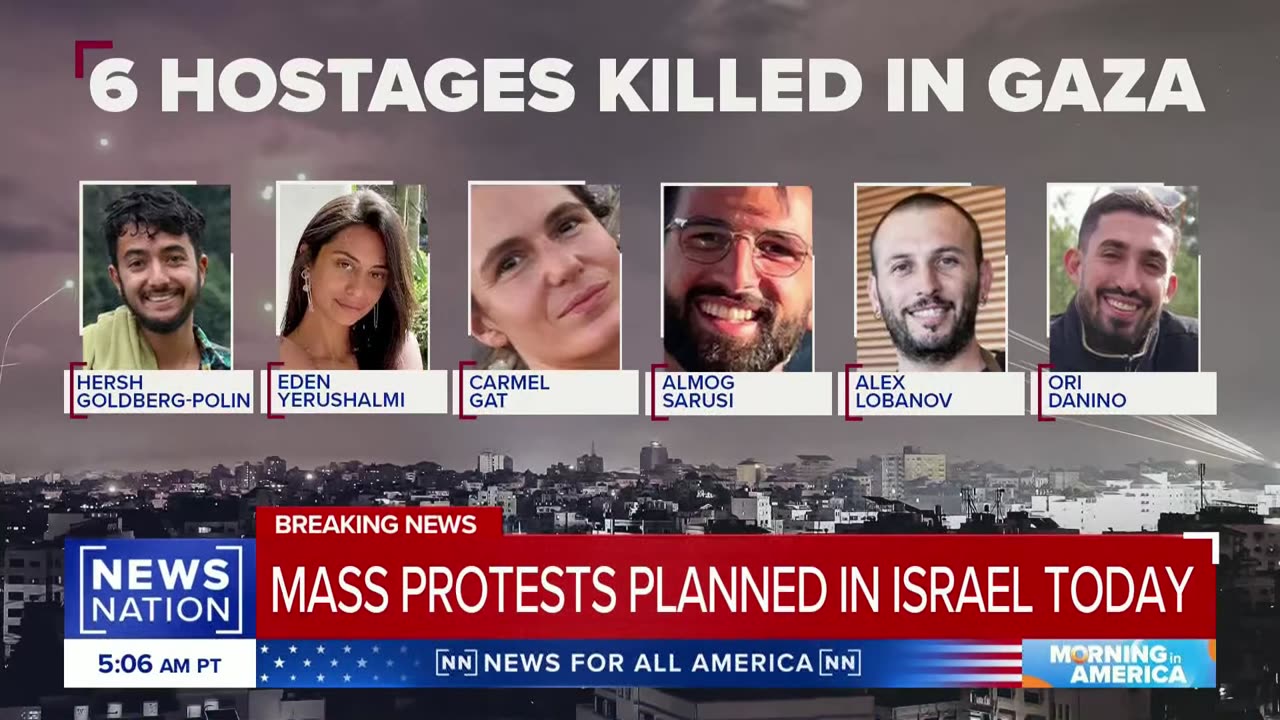 Biden 'devastated and outraged' by deaths of Israeli hostages | Morning in America