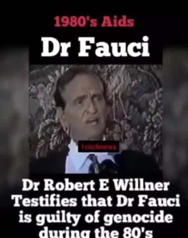 Dr Fauci is evil and need to be cuffed