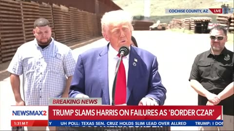 Trump at the border: Illegal aliens are taking black, Hispanic jobs