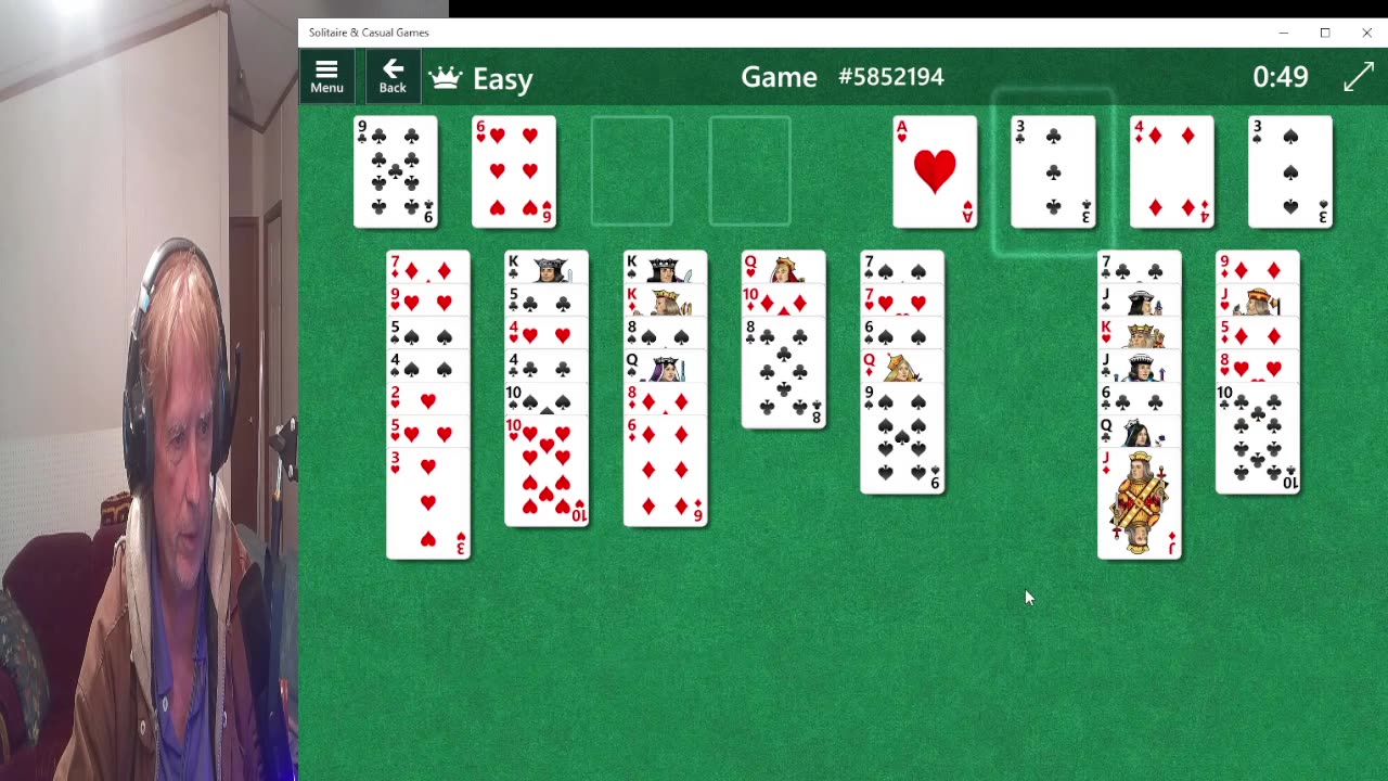 I Play FreeCell Solitaire