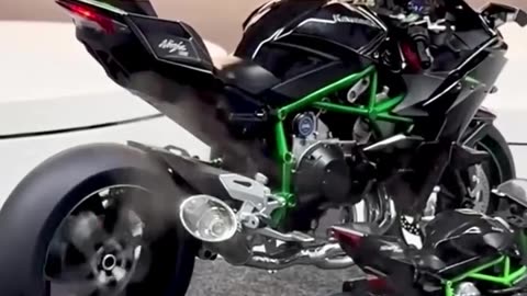 1:6 large size Kawasaki ninja h2r 🤩🤩
