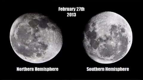 let God be true. A look a the moon