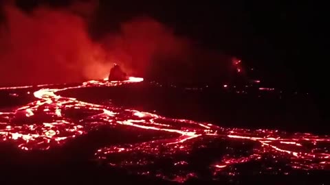 The Eruption Of The Erta Ale Volcano: Impressive Lava Rivers In Africa