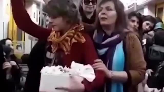 Women are walking the streets of Iran without their hijabs